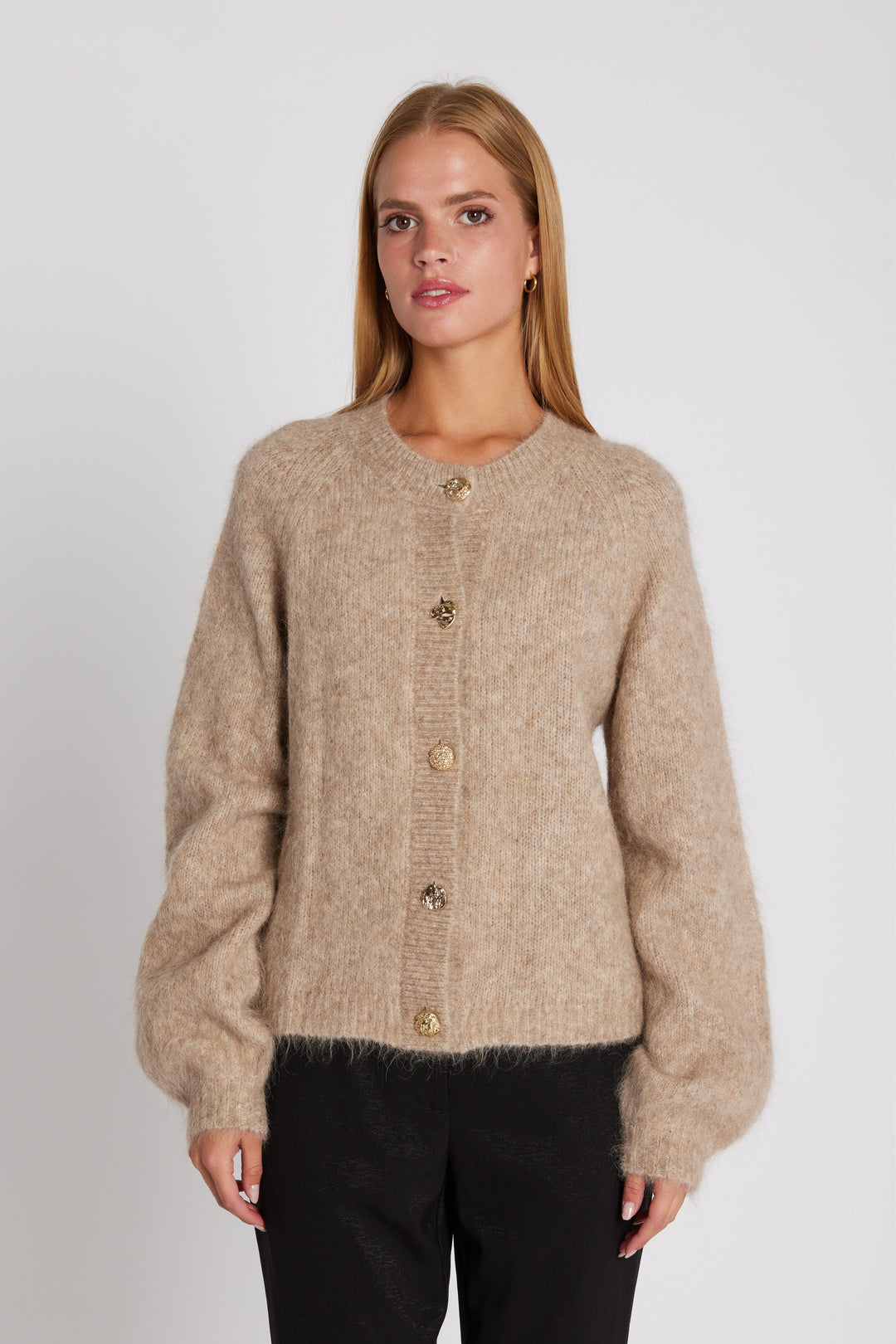 Rue de Femme RDFPeonora strik KNITWEAR, HEAVY 154 Sandstone