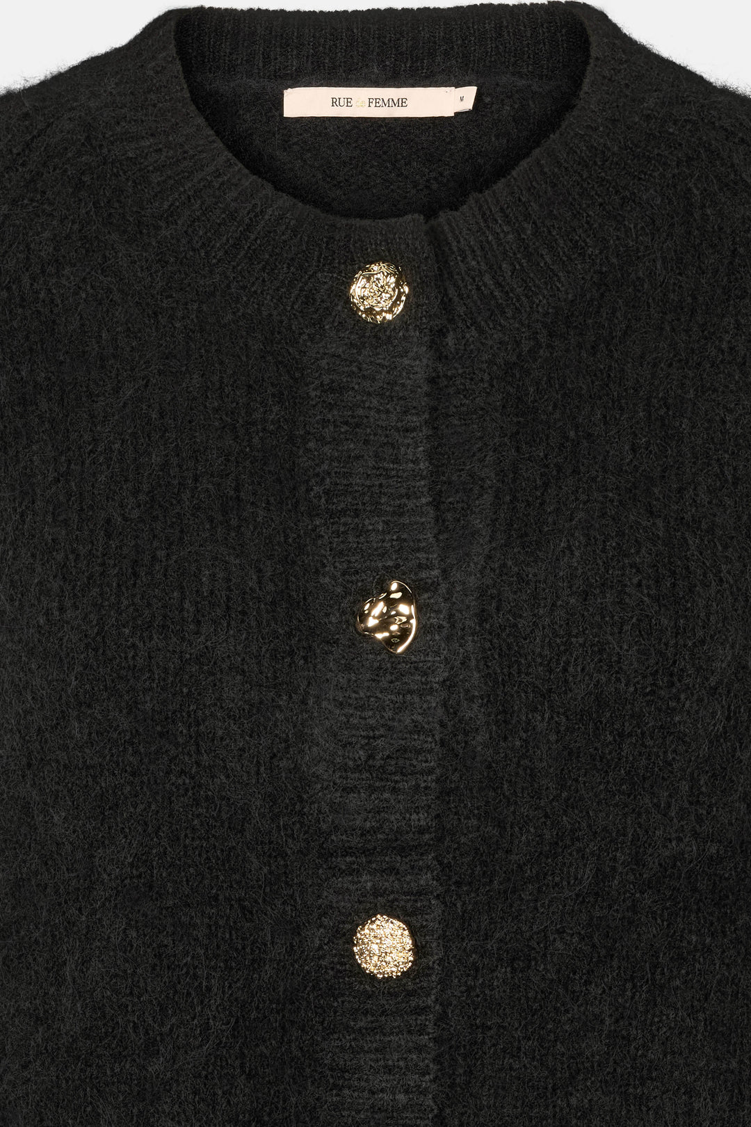Rue de Femme RDFPeonora strik KNITWEAR, HEAVY Sort
