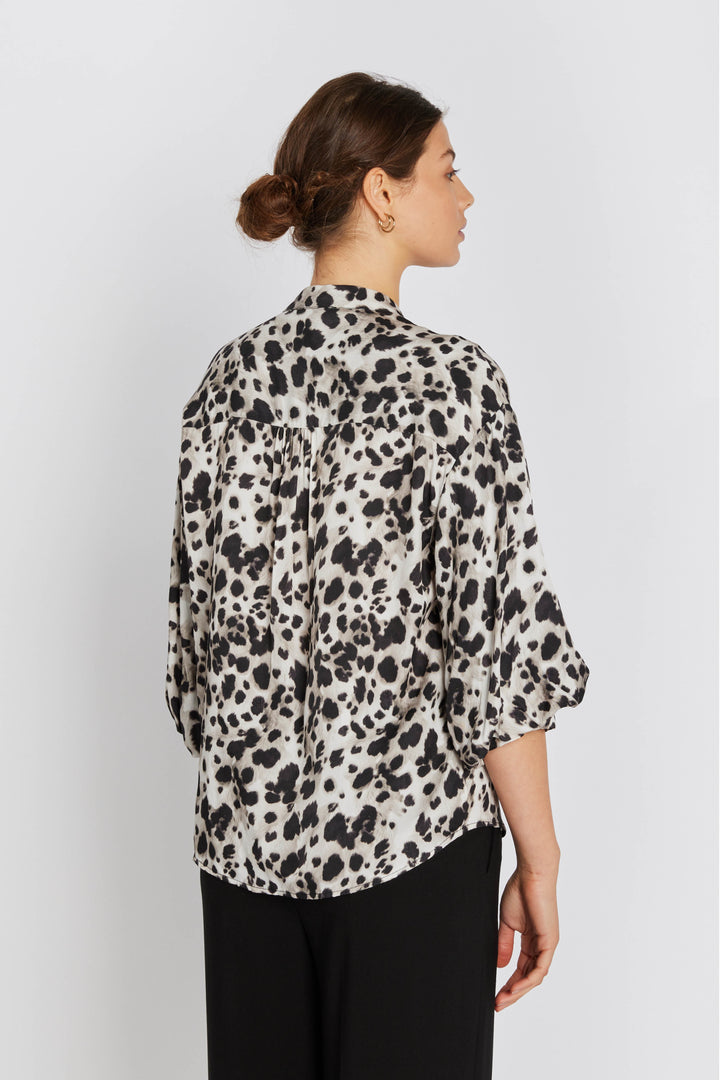 Rue de Femme RDFRamona skjorte SHIRTS 143 Dark-sand