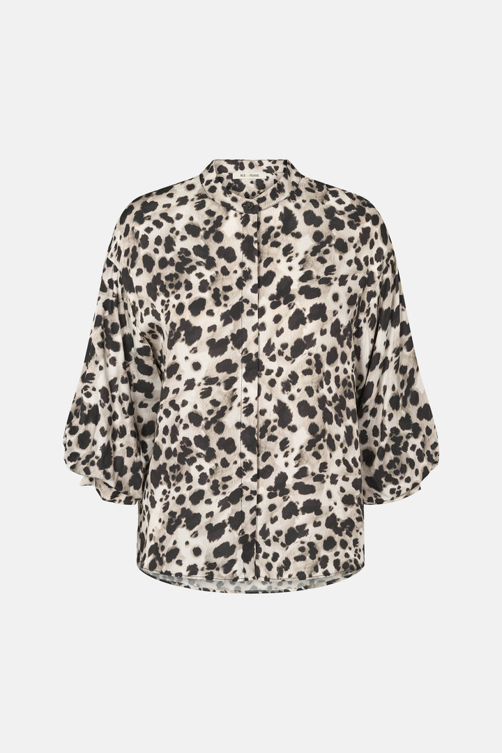 Rue de Femme RDFRamona skjorte SHIRTS 143 Dark-sand