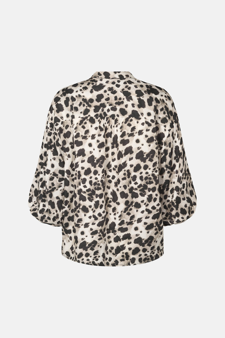 Rue de Femme RDFRamona skjorte SHIRTS 143 Dark-sand