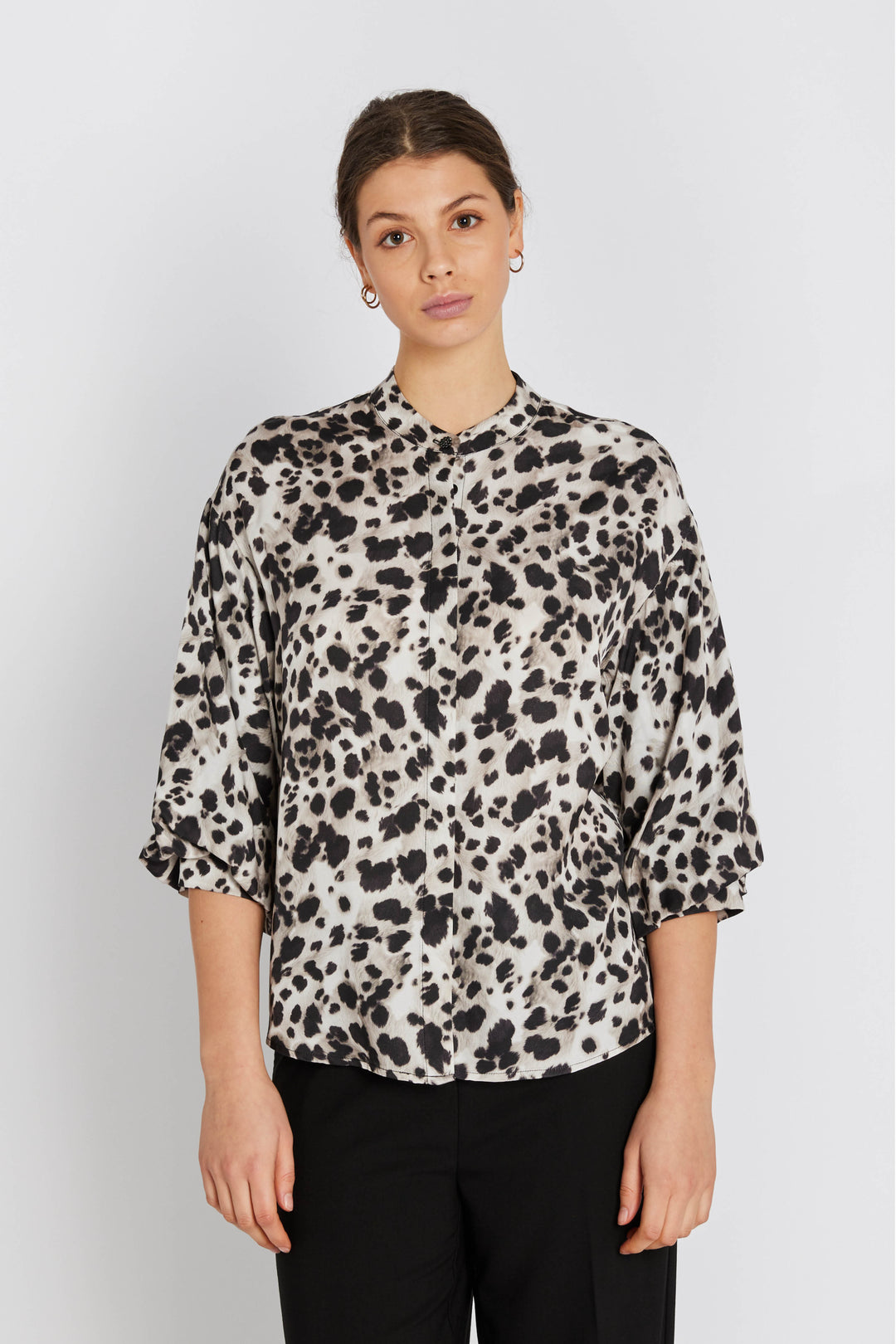 Rue de Femme RDFRamona skjorte SHIRTS 143 Dark-sand