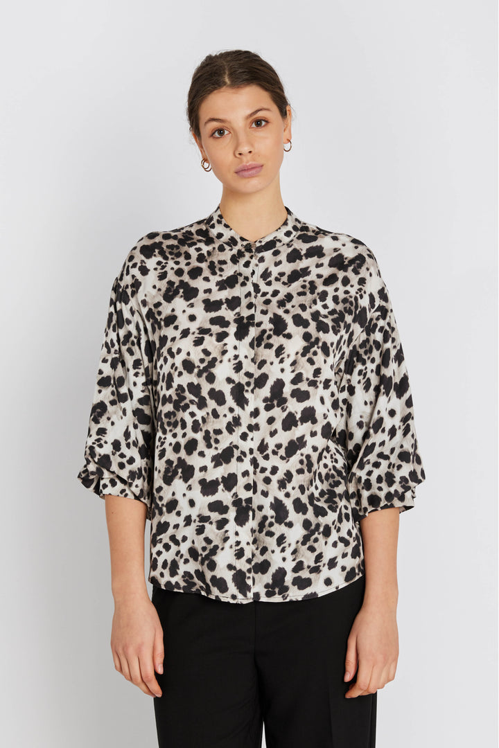 Rue de Femme RDFRamona skjorte SHIRTS 143 Dark-sand
