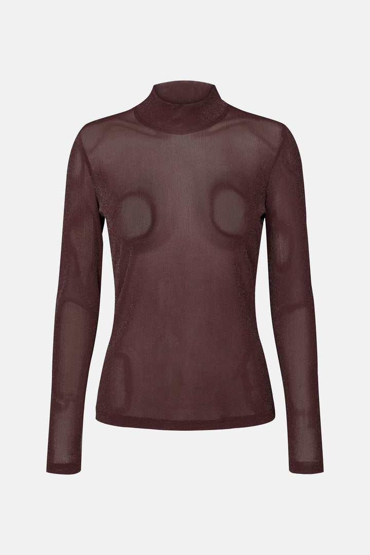 Rue de Femme RDFRollNeck BLOUSE 306 Wine