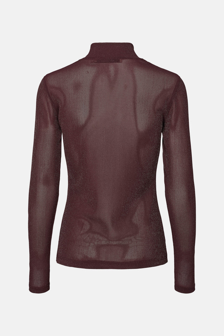 Rue de Femme RDFRollNeck BLOUSE 306 Wine