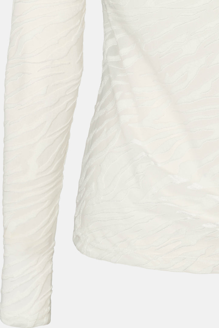 Rue de Femme RDFRollNeck bluse BLOUSE 02 Off white