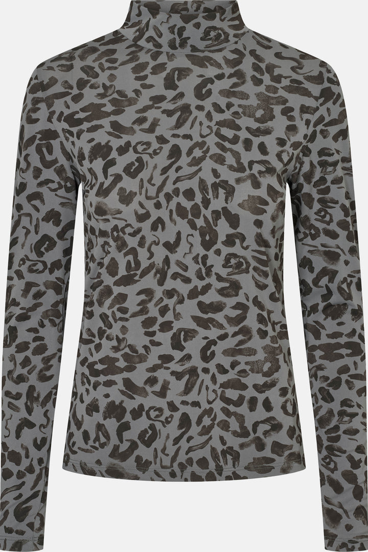 Rue de Femme RDFRoll neck bluse BLOUSE 431 Dark Rock