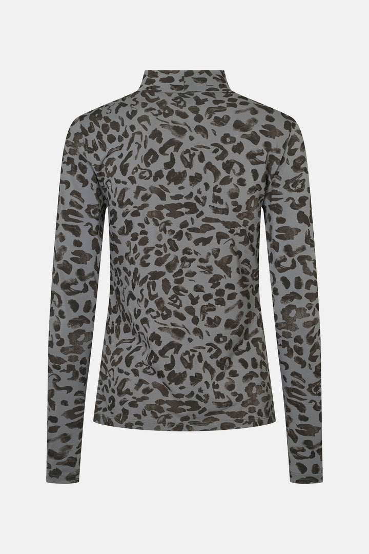 Rue de Femme RDFRoll neck bluse BLOUSE 431 Dark Rock