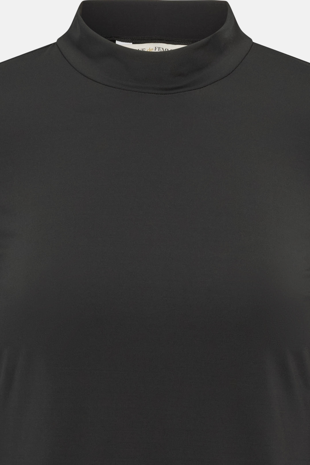 Rue de Femme RDFRoll neck bluse BLOUSE Sort