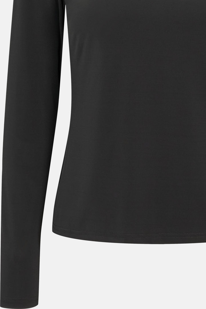 Rue de Femme RDFRoll neck bluse BLOUSE Sort