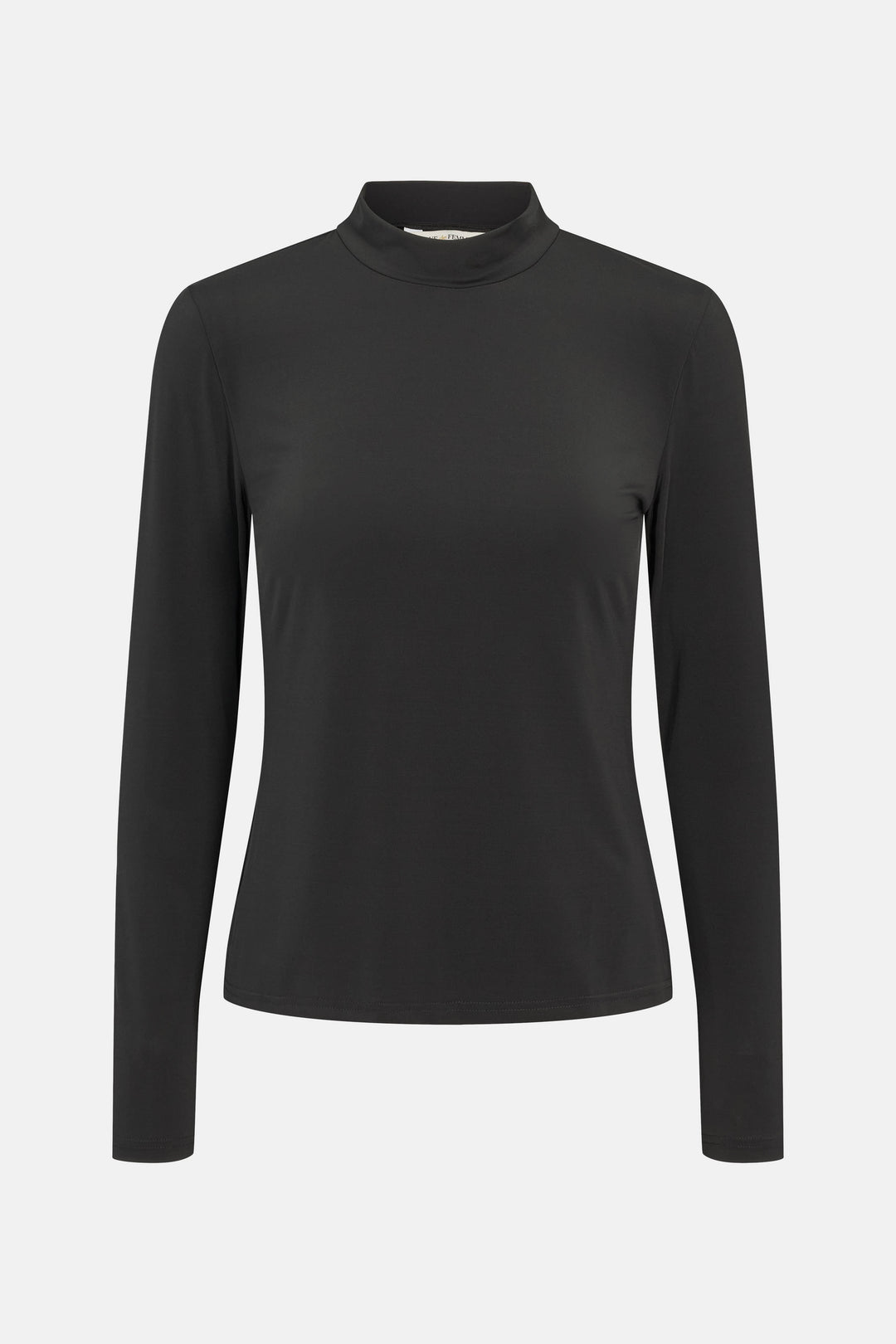 Rue de Femme RDFRoll neck bluse BLOUSE Sort