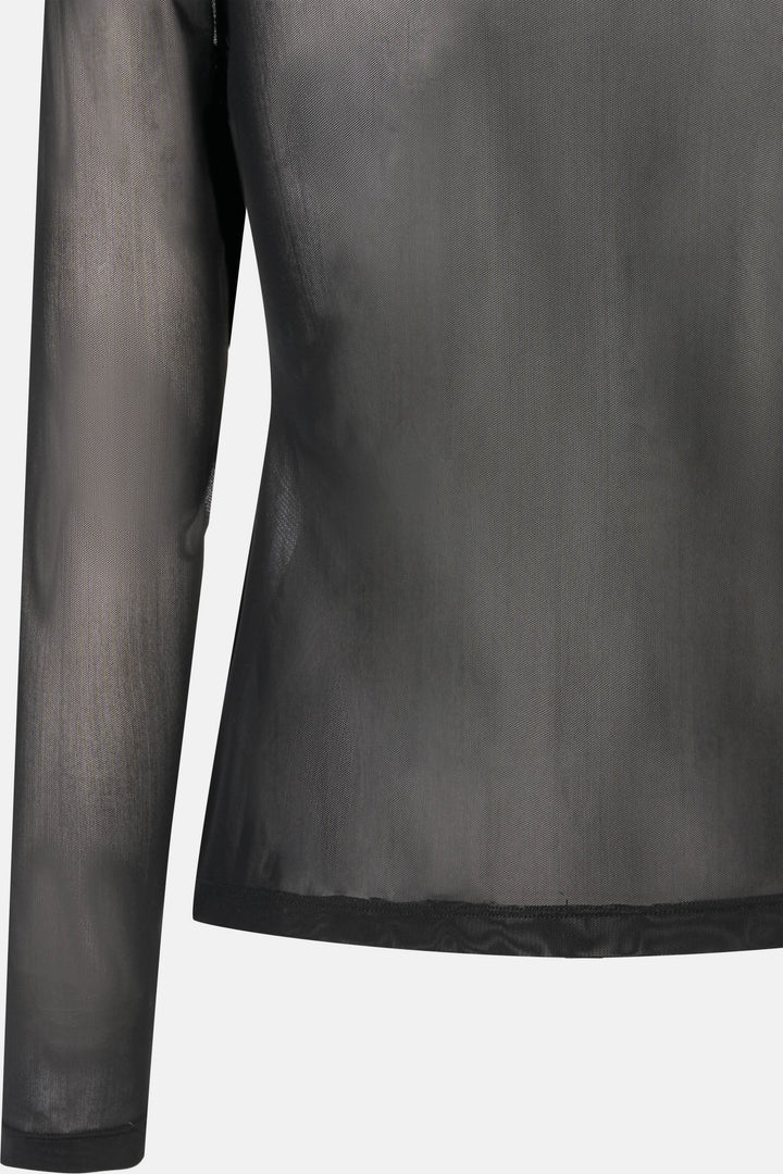 Rue de Femme RDFRoll neck bluse BLOUSE Sort
