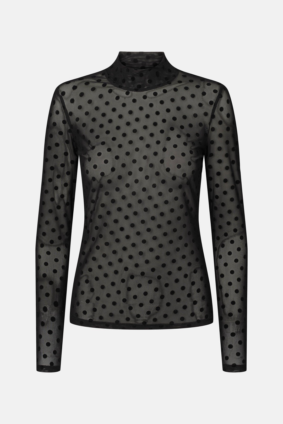 Rue de Femme RDFRoll neck bluse SHIRTS Sort