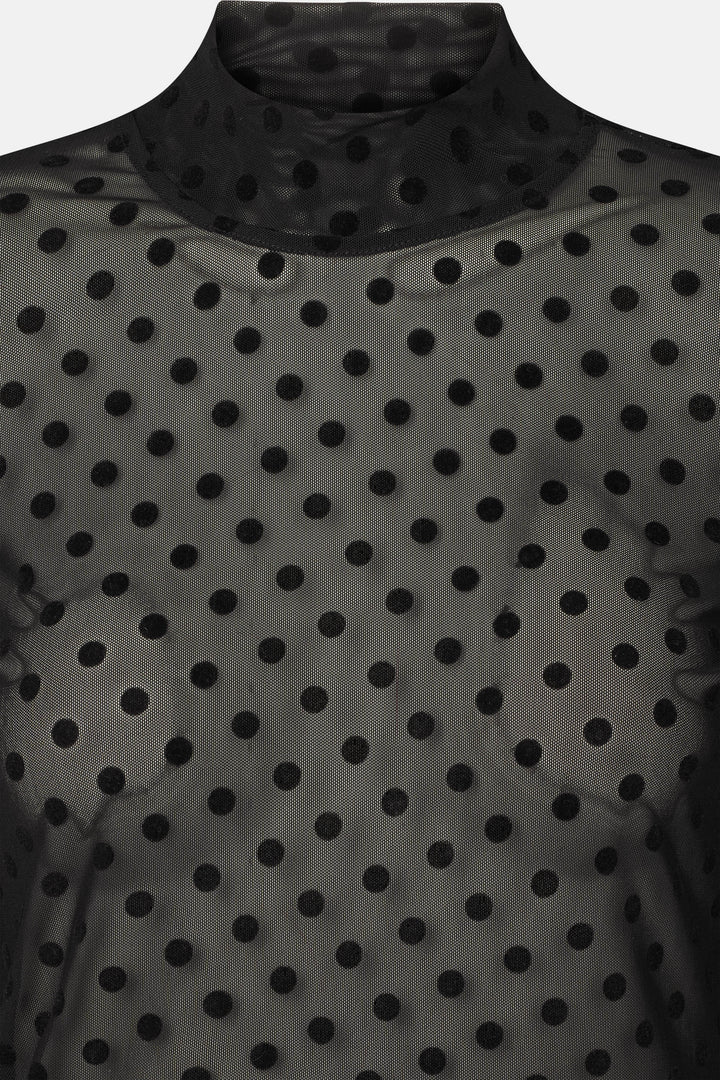 Rue de Femme RDFRoll neck bluse SHIRTS Sort