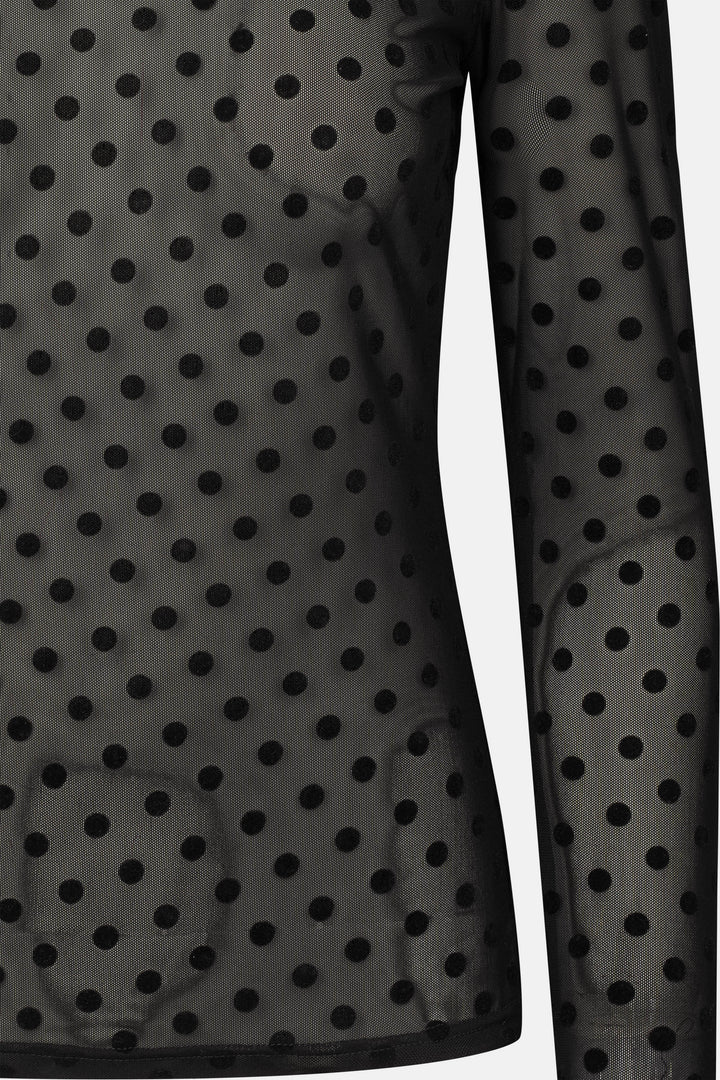 Rue de Femme RDFRoll neck bluse SHIRTS Sort