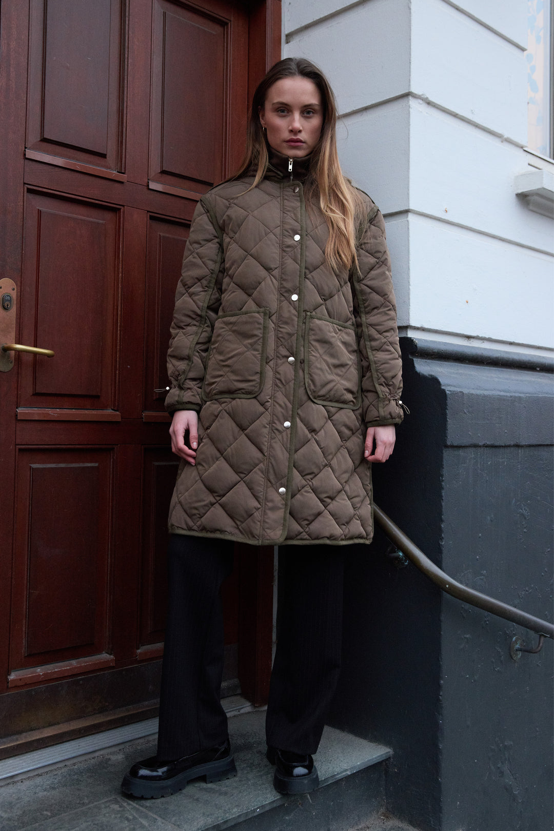 Rue de Femme RDFRonja jakke OUTERWEAR, HEAVY 197 Brown sugar