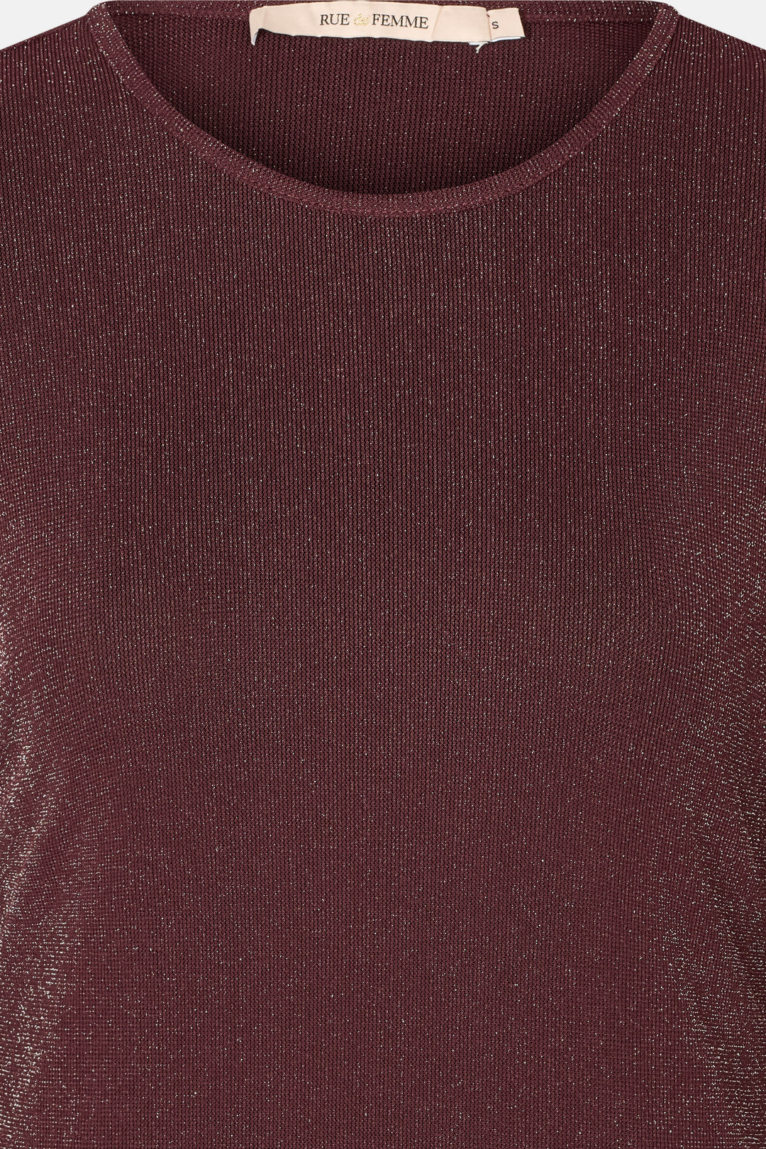 Rue de Femme RDFRoundNeck bluse BLOUSE 306 Wine