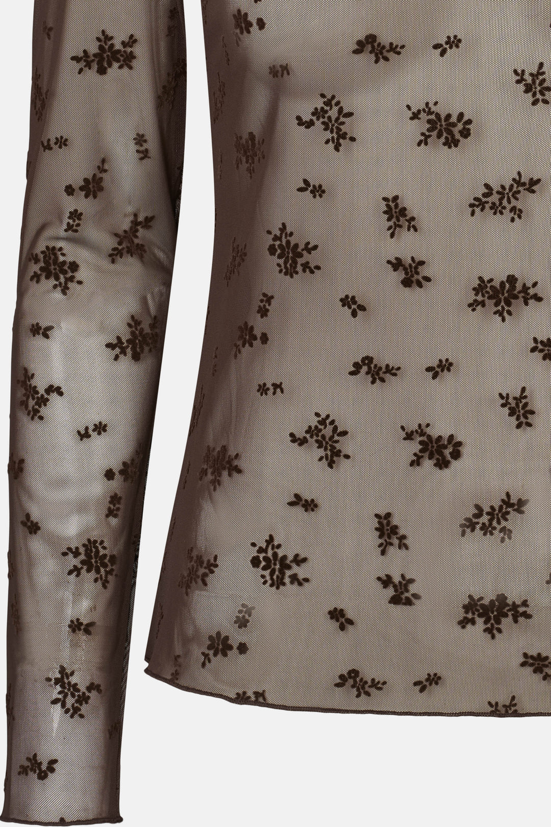 Rue de Femme RDFRound neck bluse BLOUSE 194 Chocolat