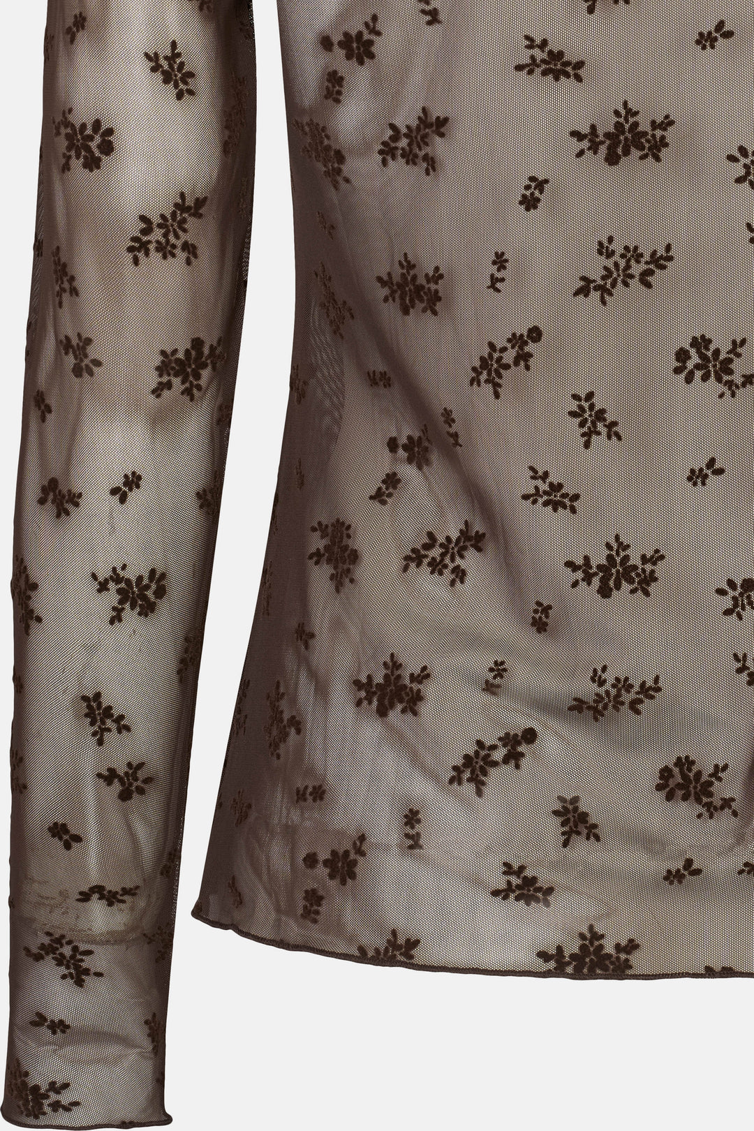 Rue de Femme RDFRound neck bluse BLOUSE 194 Chocolat