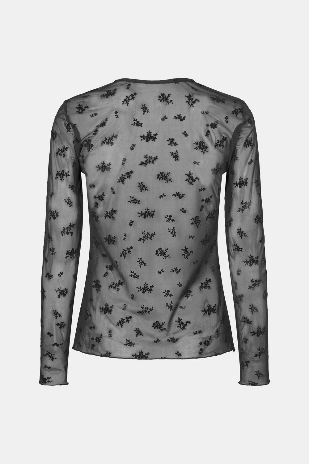 Rue de Femme RDFRound neck bluse BLOUSE Sort