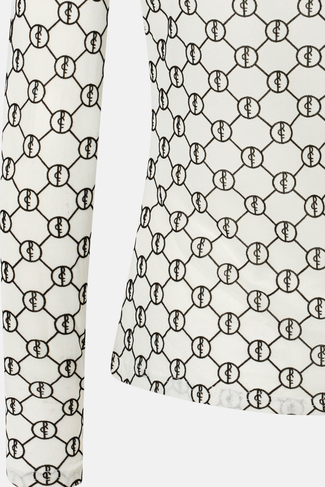 Rue de Femme RDFRound neck bluse BLOUSE 02 Off white