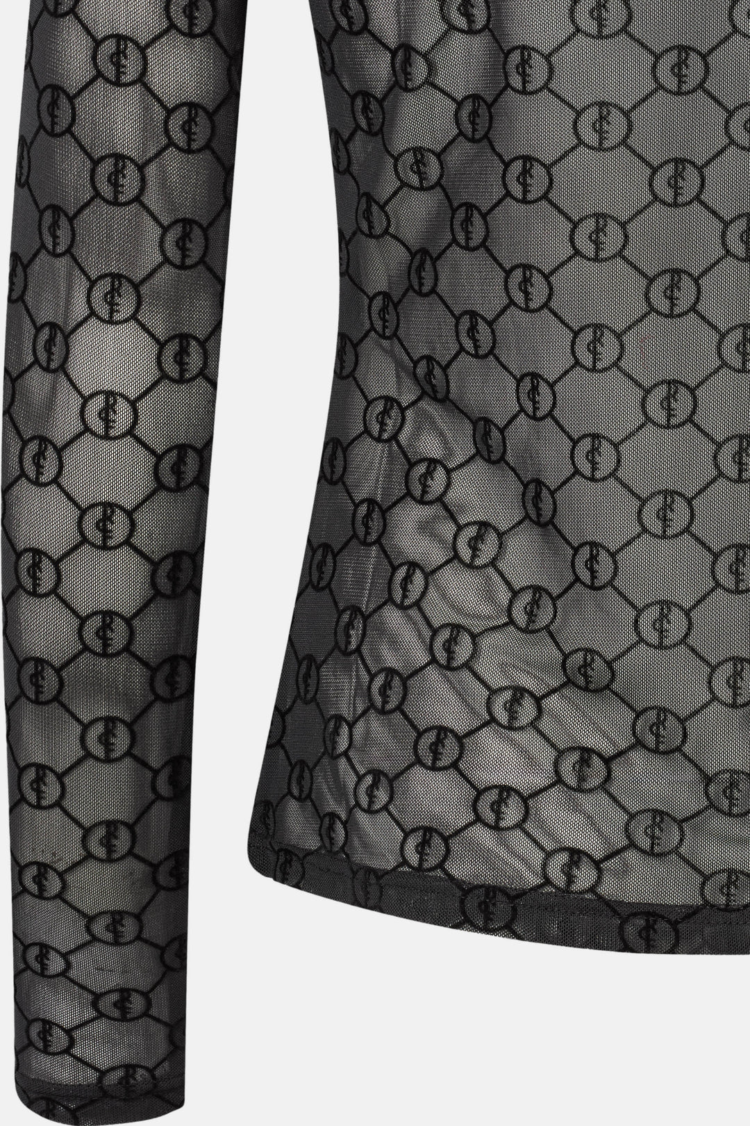 Rue de Femme RDFRound neck bluse BLOUSE Sort