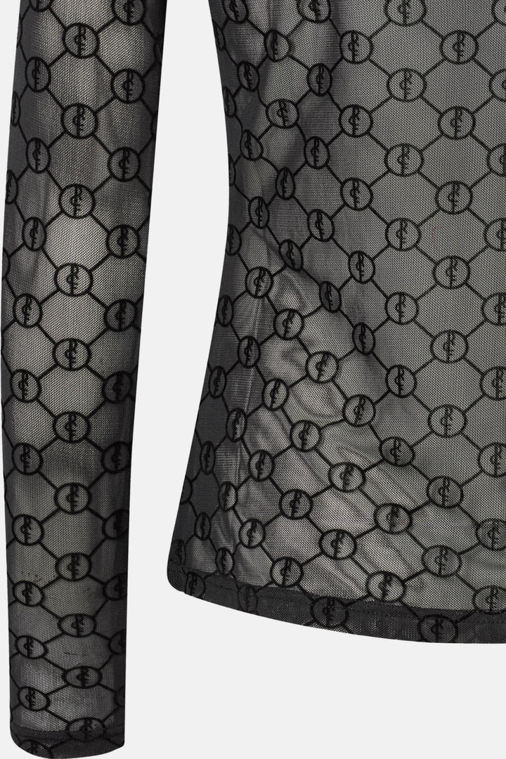 Rue de Femme RDFRound neck bluse BLOUSE Sort