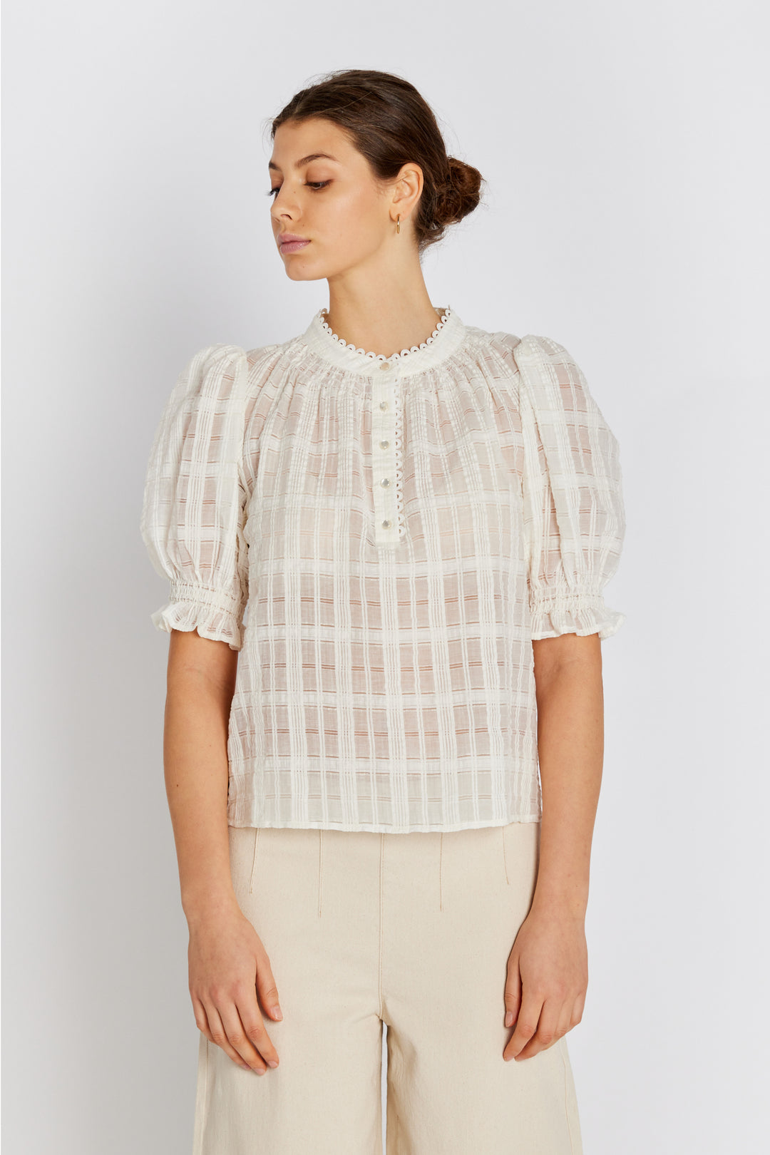 Rue de Femme RDFRowan skjorte SHIRTS 02 Off white