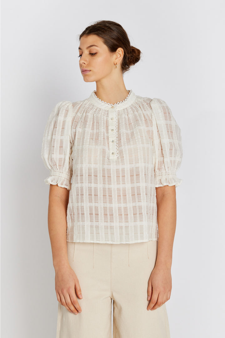 Rue de Femme RDFRowan skjorte SHIRTS 02 Off white