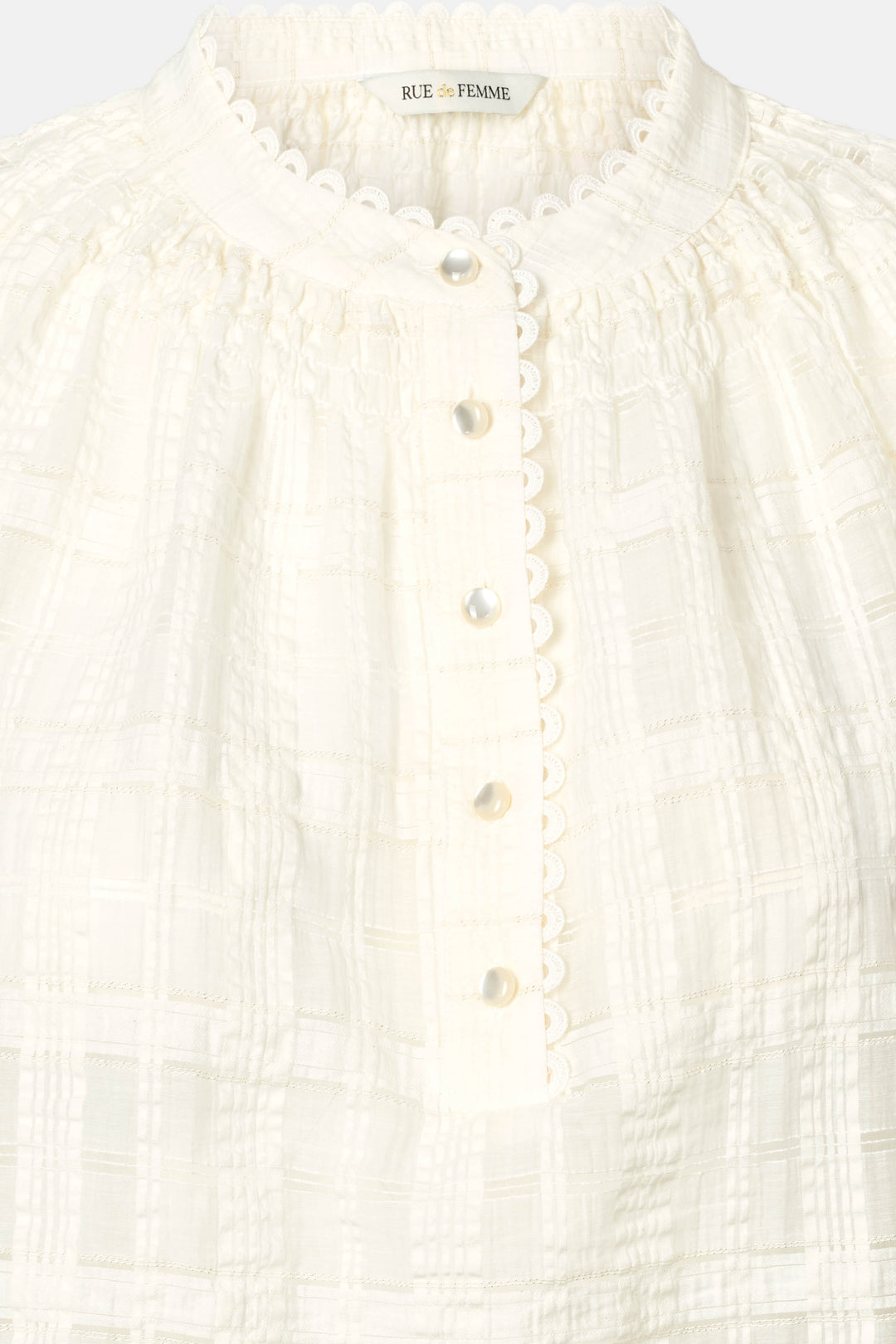 Rue de Femme RDFRowan skjorte SHIRTS 02 Off white