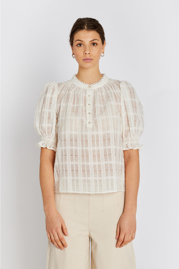 Rue de Femme RDFRowan skjorte SHIRTS 02 Off white