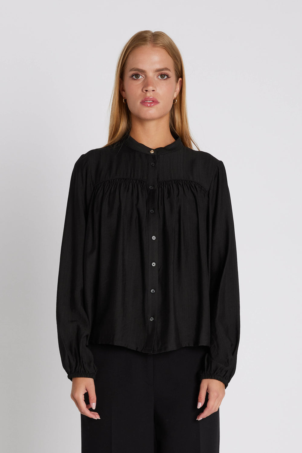 Rue de Femme RDFRuelle skjorte SHIRTS Sort