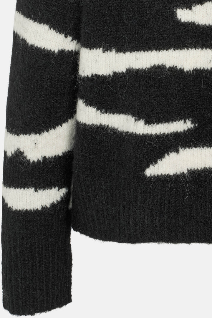 Rue de Femme RDFSabire strik KNITWEAR, HEAVY Sort