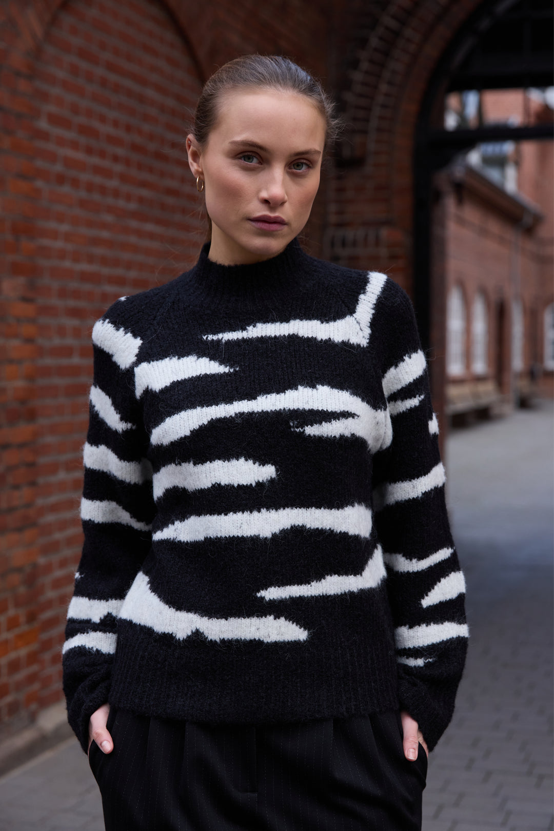 Rue de Femme RDFSabire strik KNITWEAR, HEAVY Sort