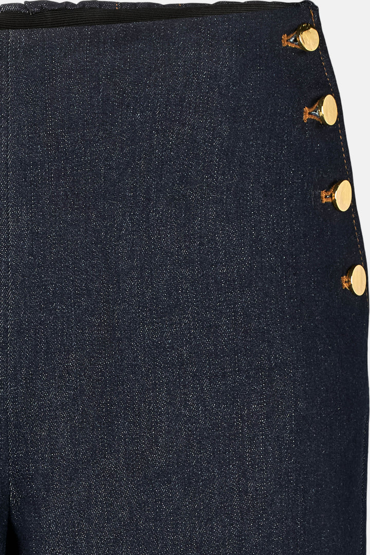 Rue de Femme RDFSamie bukser TROUSERS 200 Blue denim