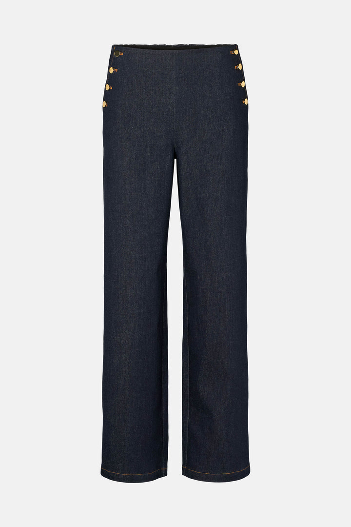 Rue de Femme RDFSamie bukser TROUSERS 200 Blue denim
