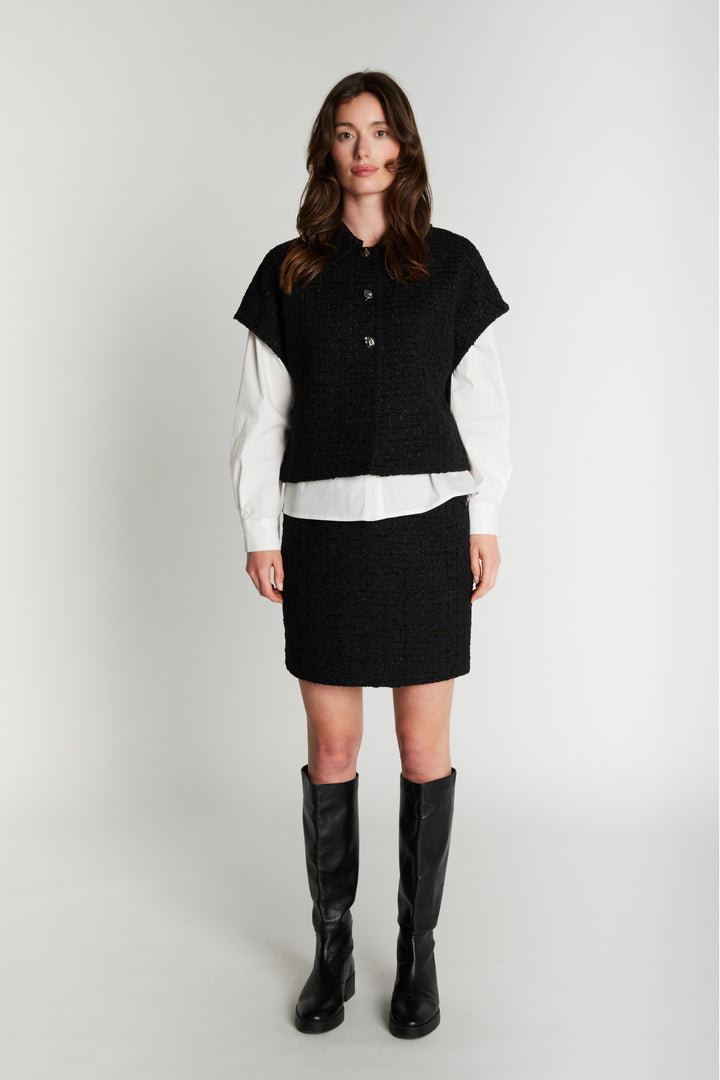 Rue de Femme RDFSelah nederdel SKIRTS Sort