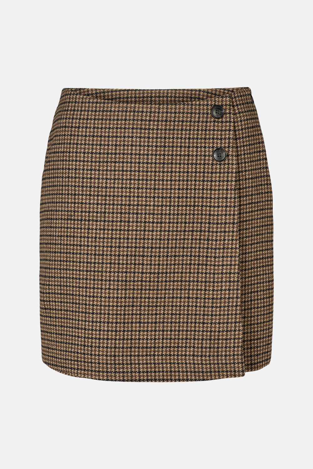 Rue de Femme RDFSelah slå-om nederdel SKIRTS 194 Chocolat