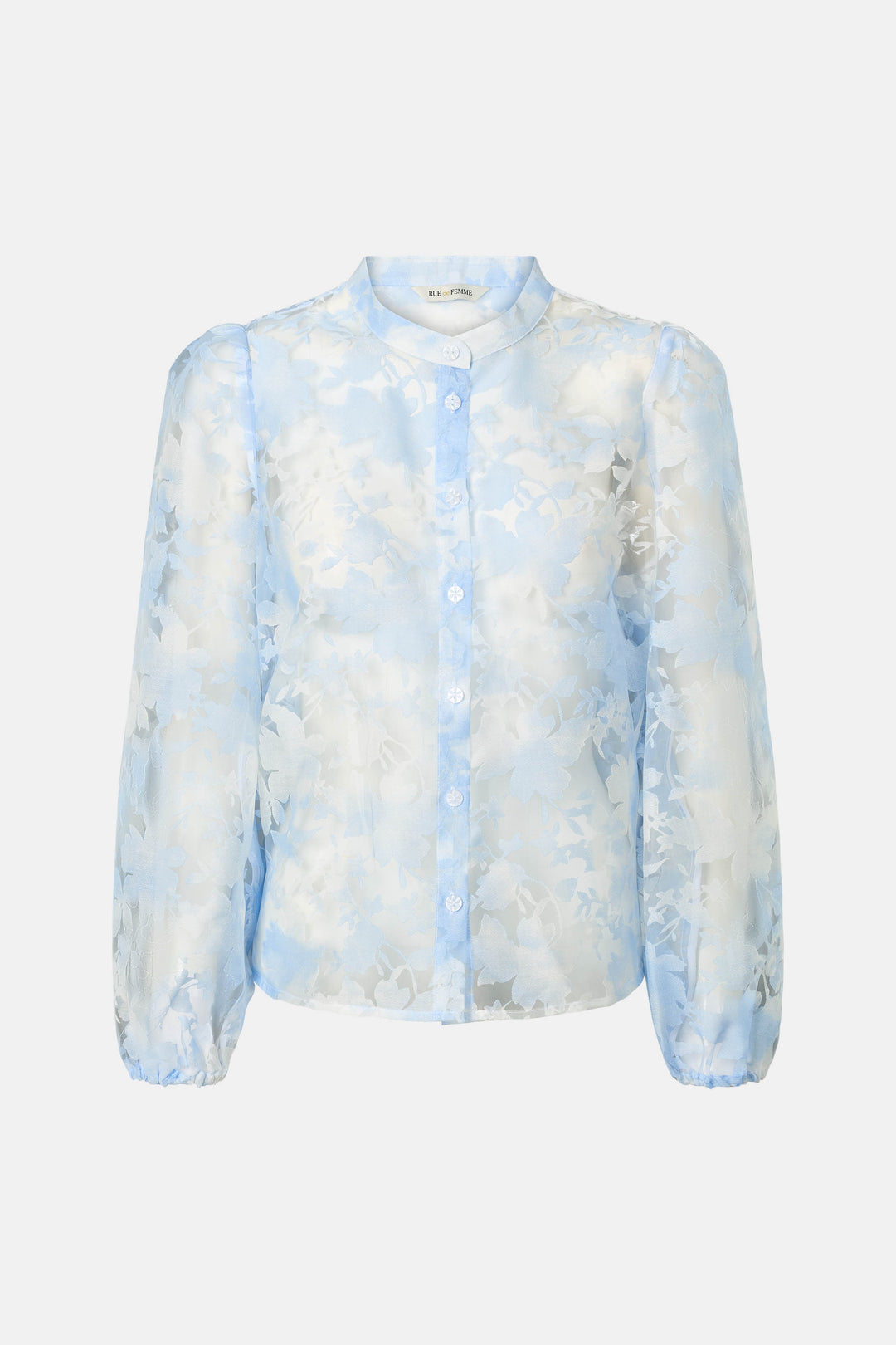 Rue de Femme RDFSerene skjorte SHIRTS 270 Blue stone