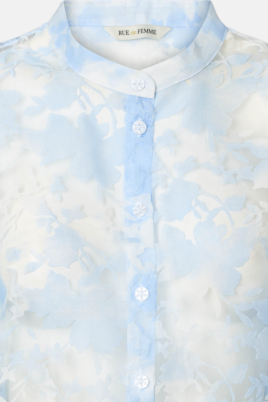 Rue de Femme RDFSerene skjorte SHIRTS 270 Blue stone