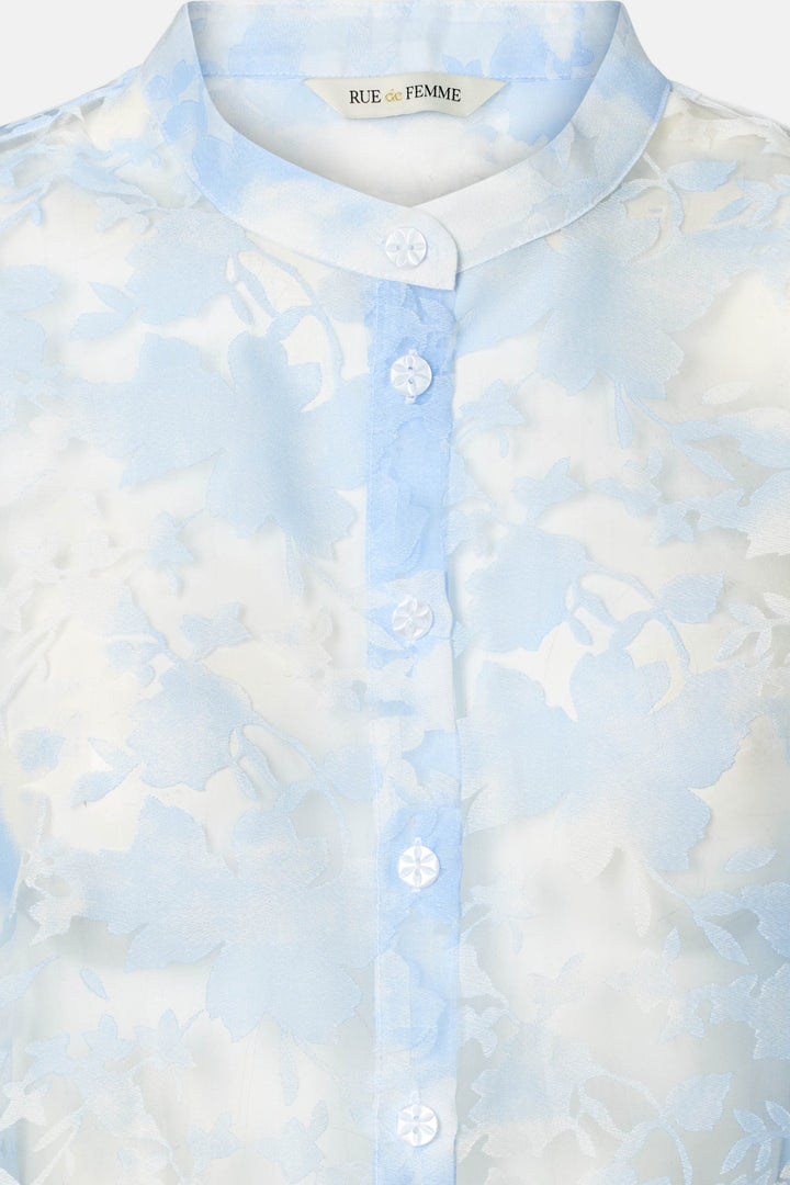 Rue de Femme RDFSerene skjorte SHIRTS 270 Blue stone
