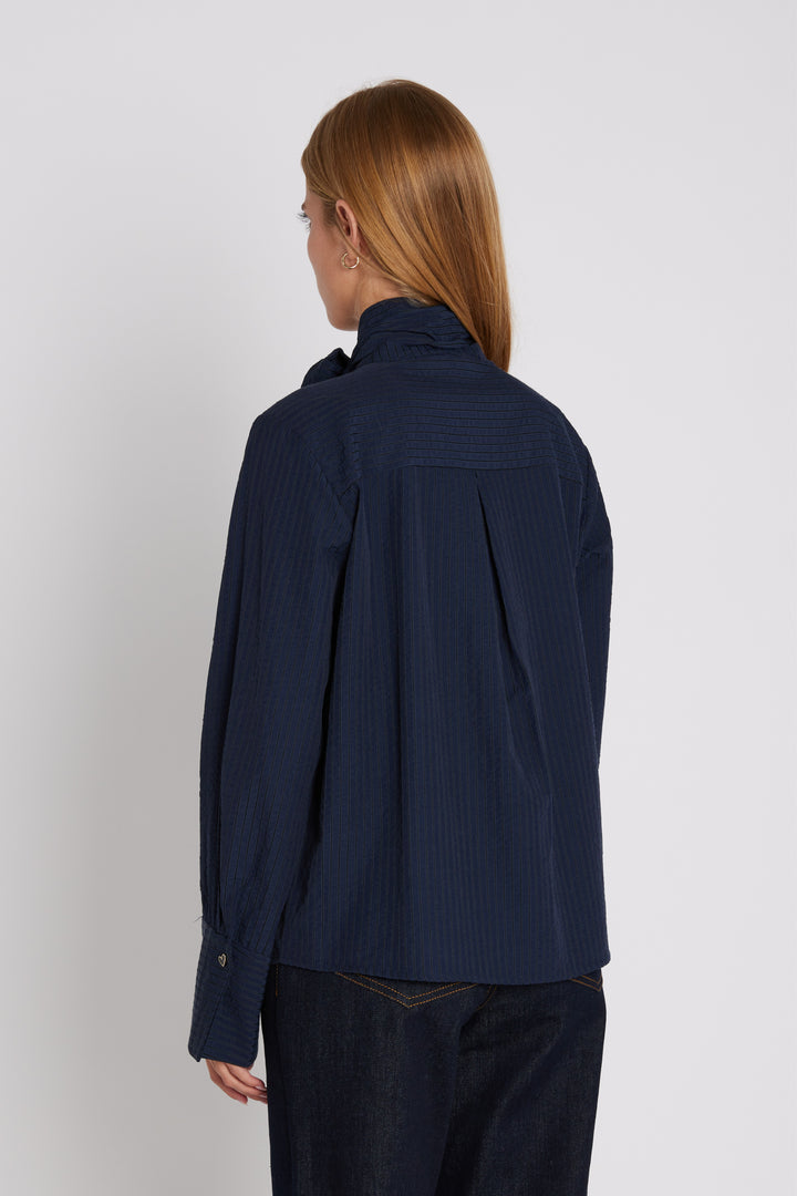 Rue de Femme RDFSheena skjorte SHIRTS 282 Blue shadow