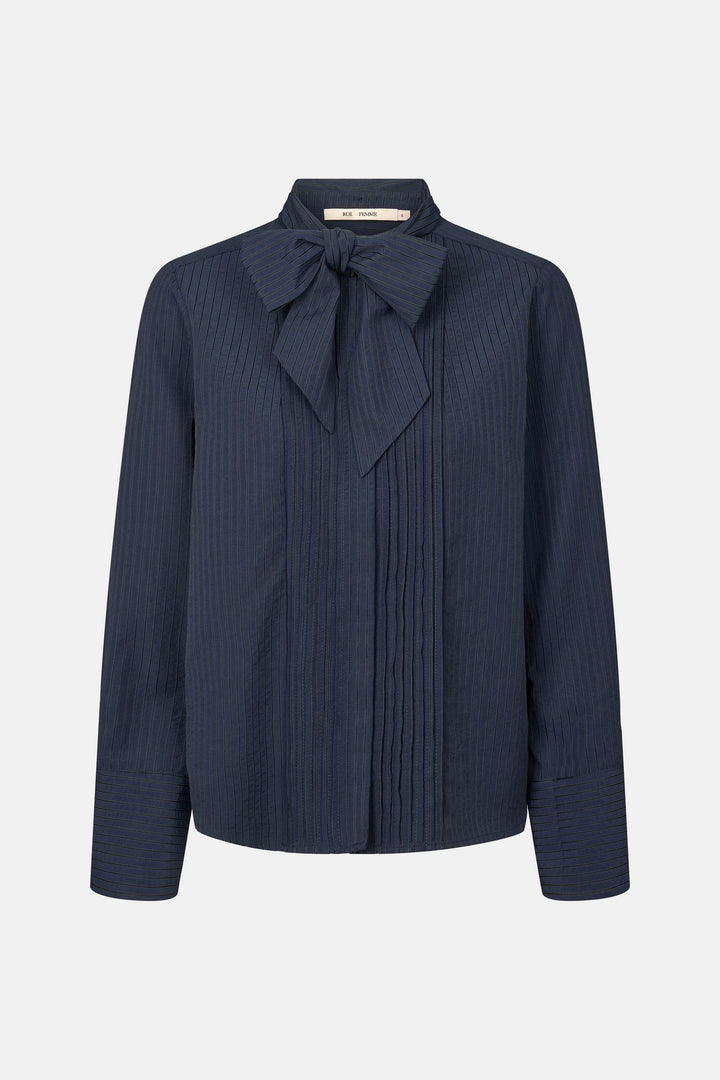 Rue de Femme RDFSheena skjorte SHIRTS 282 Blue shadow