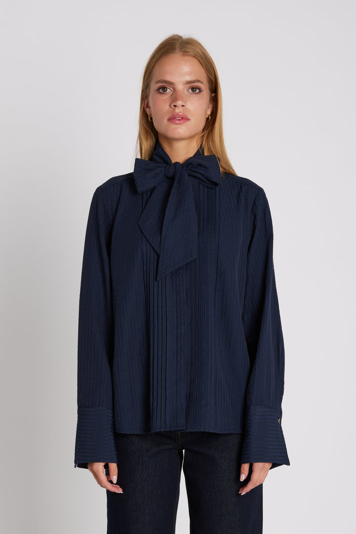 Rue de Femme RDFSheena skjorte SHIRTS 282 Blue shadow