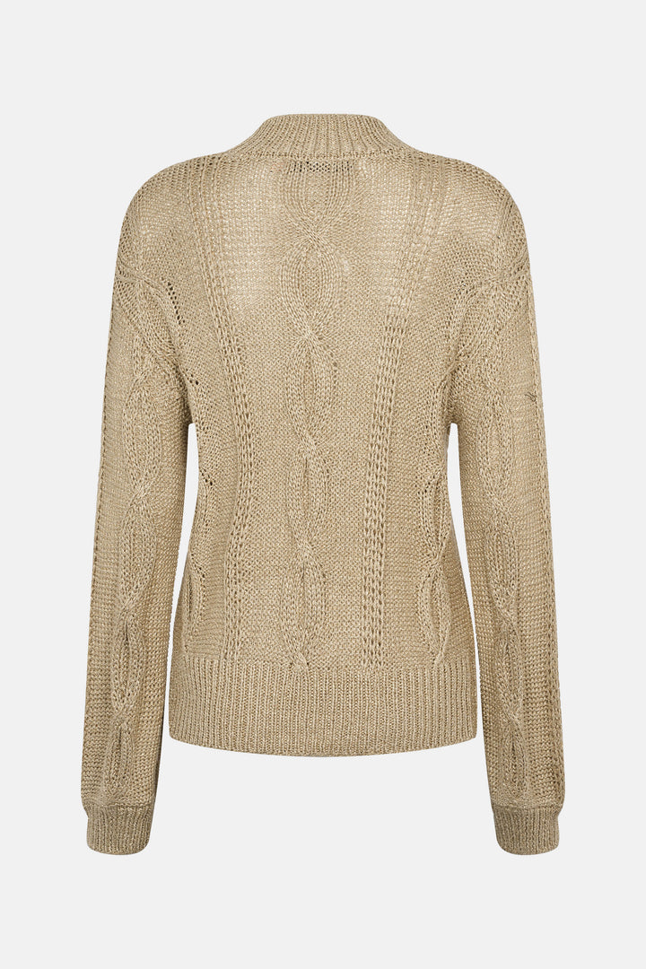 Rue de Femme RDFSiena strik KNITWEAR, LIGHT 90 Gold