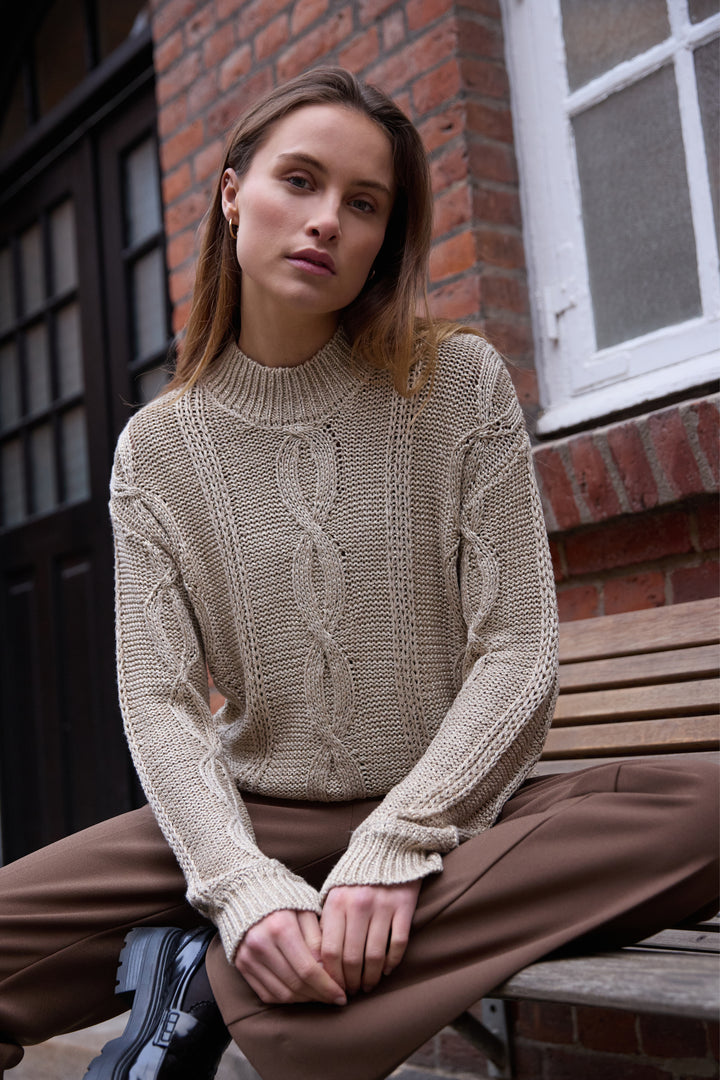 Rue de Femme RDFSiena strik KNITWEAR, LIGHT 90 Gold