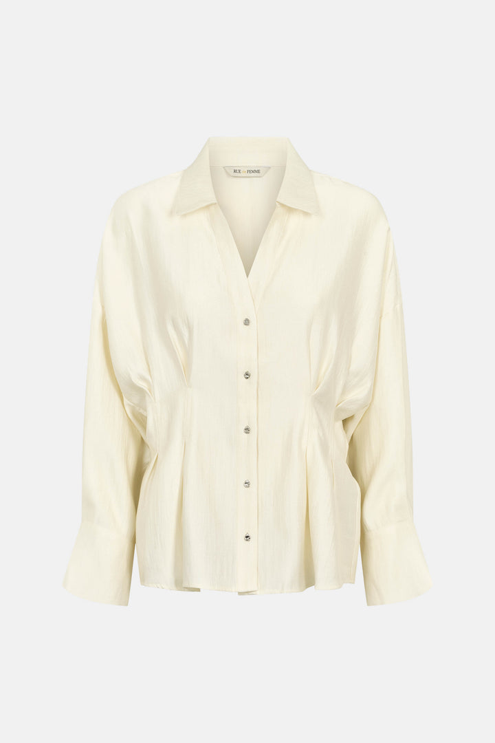 Rue de Femme RDFSina skjorte SHIRTS 02 Off white