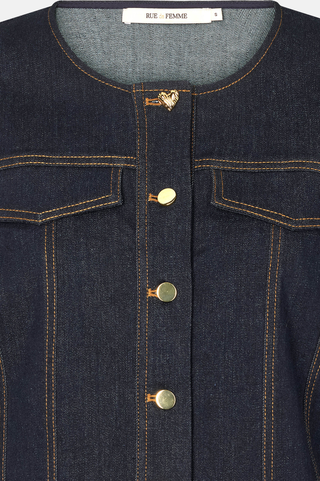 Rue de Femme RDFSolenne jakke OUTERWEAR 200 Blue denim