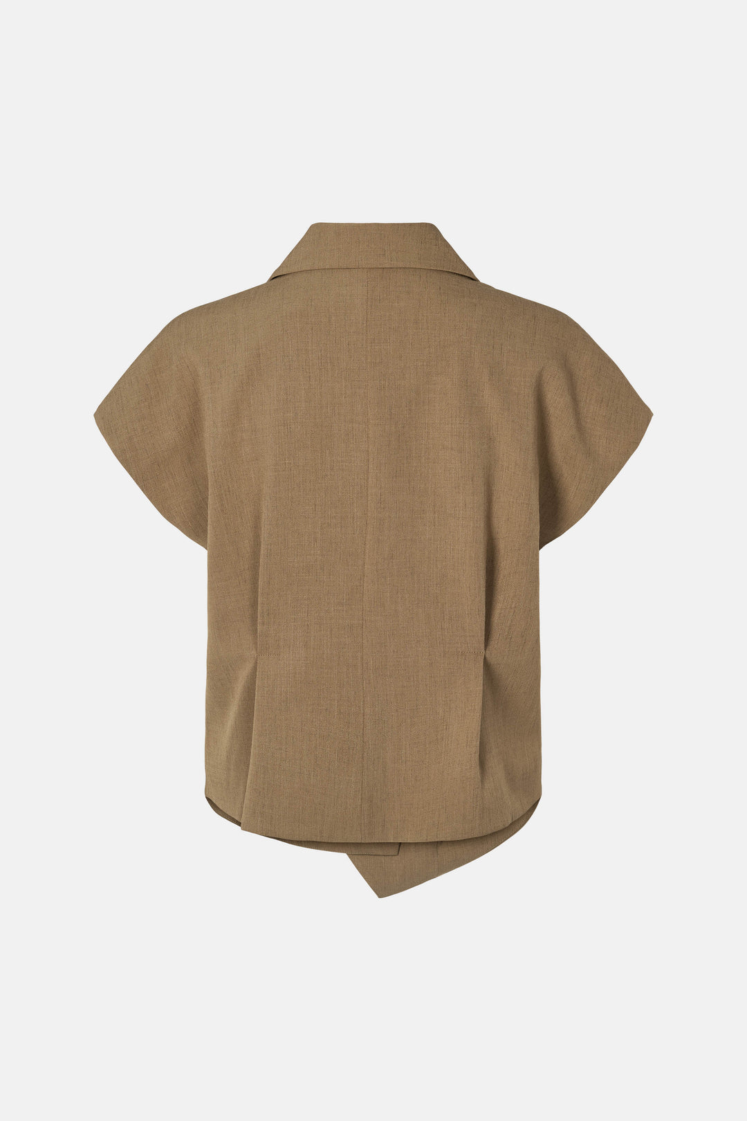 Rue de Femme RDFSolveig vest WAISTCOATS 143 Dark-sand