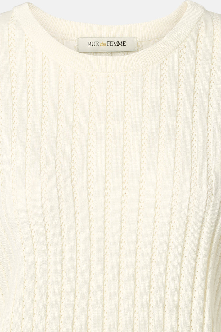 Rue de Femme RDFSorrelPoi strik KNITWEAR 01 White